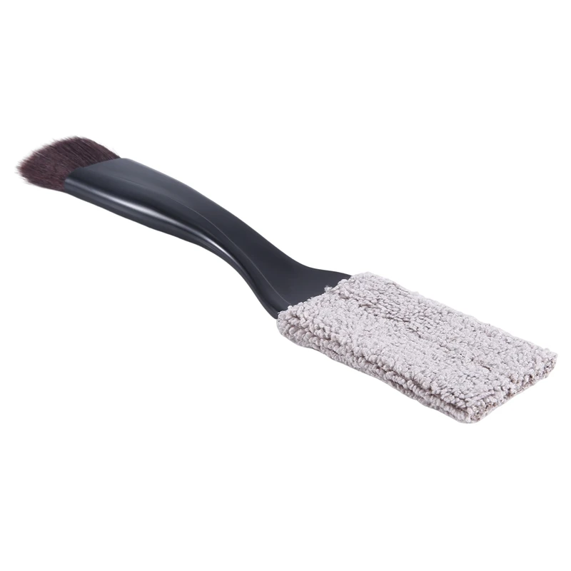 

Щетка для ухода за гитарой, щетка для чистки и удаления пыли струнами, детали для музыкальных инструментов с двойной головкой