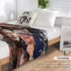 mads mikkelsen photo collage Throw Blanket Single Blanket Designer Blankets 5
