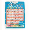 Russian language electronic baby ABC alphabet sound poster infant kids present Gift early learning education phonetic chart 1