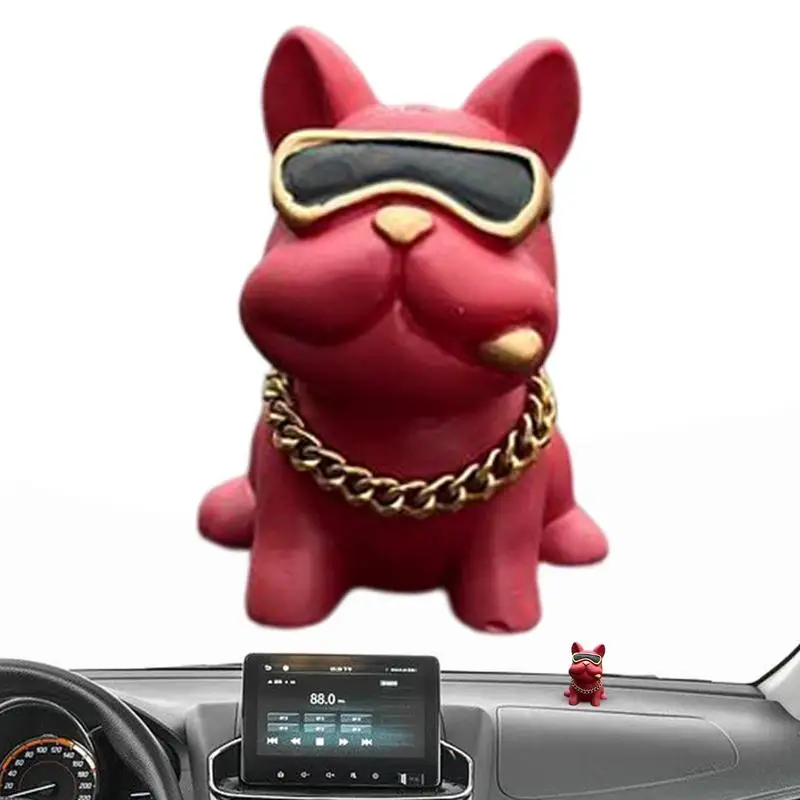 1pcs Auto Shaking Head Dog Toy Car Ornaments Nodding Dog Rocking Head Puppy Automotive Dashboard Accessories For Vehicle