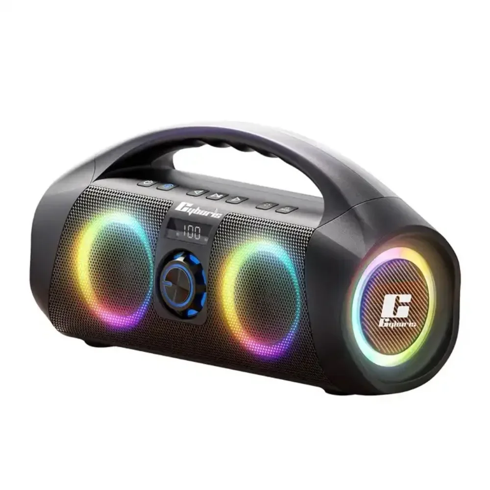

120W Powerful Wireless Bluetooth Speaker with Dynamic RGB Light Portable Stereo Surround Waterproof 12000mAh Audio Soundbox