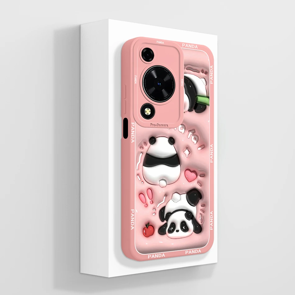 Cute Design Phone Case with Camera Protector, Soft Liquid Silicone Protective Bumper