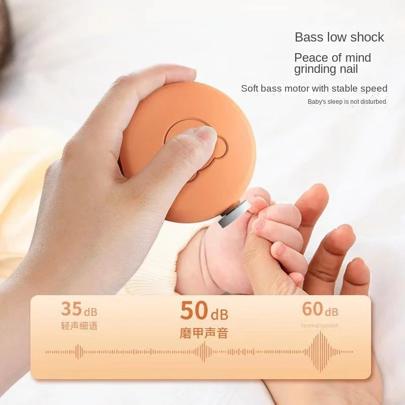 Baby Electric Nail Trimmer Nail Polisher Tool Baby Care Kit Manicure Set Filer Clippers Cutter For Newborn