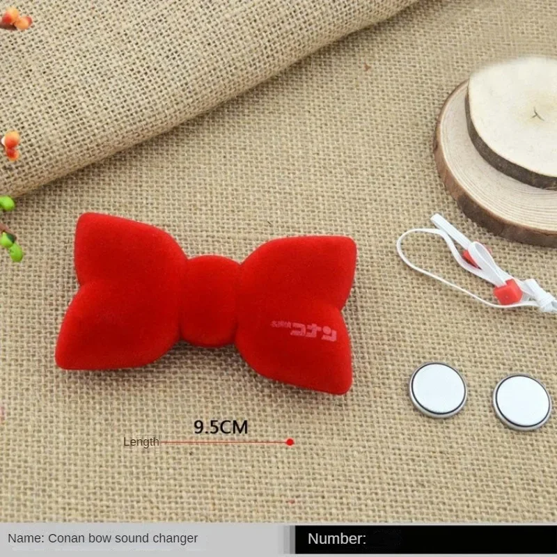 Detective Conan Red Bowknot Cartoon Voice Changer Toy