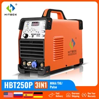 HITBOX AC/DC Welder Tig Aluminum Tig Welding Machine ARC Stick Welder Tools IGBT Inverter soldador With Pulse сварочный аппарат 1