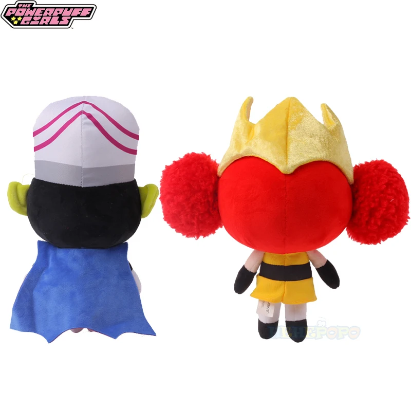 Collectible 25cm Plush Toys of The Powerpuff Girls Movie Villain Characters - Princess Morbucks and Mojo Jojo — view 2