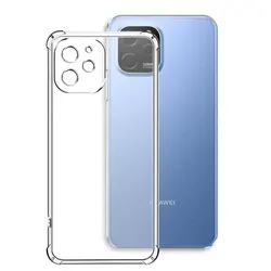 Shockproof Clear Phone Case - Soft Silicone Back Cover for Huawei nova Y70 Plus (Shockproof Case)