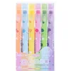 6 Colors/set Pastel Gel Highlighters Fragrance Bible Highlighters No Bleed Bible Art Markers Journaling School Supplies 5