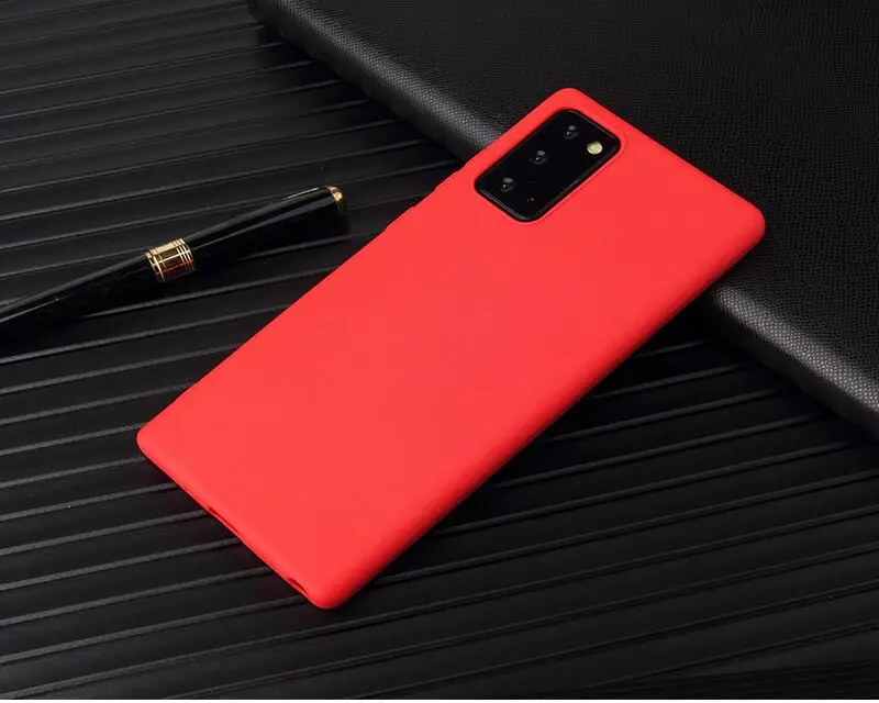 Matte Silicone Soft Candy Color Phone Case - Universal Back Cover