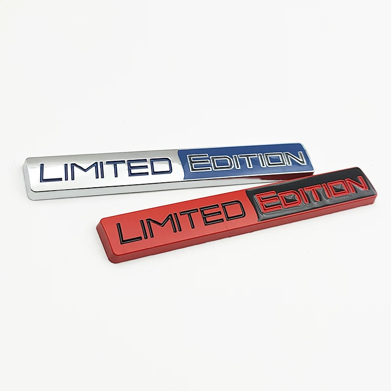 Limited Edition 3D Metal Racing Emblem Badge Sticker