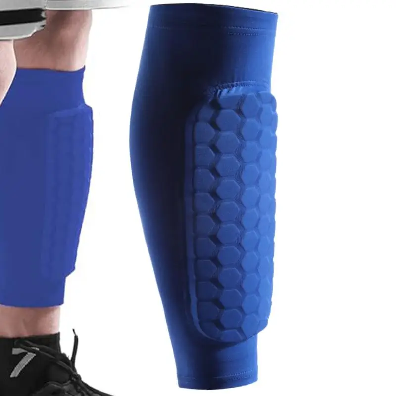 Soccer Shin Guards Breathable Martial Art Shin Guards Soccer Pads Moisture-Wicking Protector Anti-crash Leg Protection