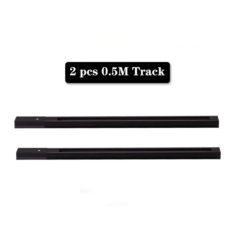 2pcs 0.5M Black