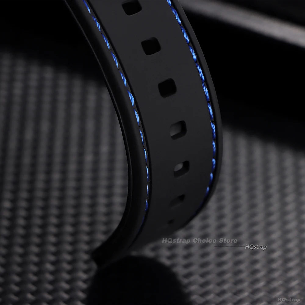 Silicone Rubber Watch Strap - Soft and Comfortable Replacement Band