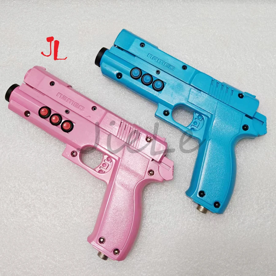 1 Pz Fai Da Te Usb Arcade Gioco Pistola Leggera Con 4 Led Sensore Elettromagnete Vibrazione Per Pc Time Crisis 3 Simulatore Tiro Gamepad