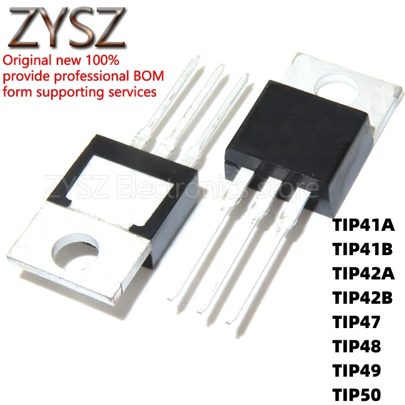 1PCS-TIP41A-41B-42A-42B-47-48-49-50-encapsulated-TO220-in-line-power ...