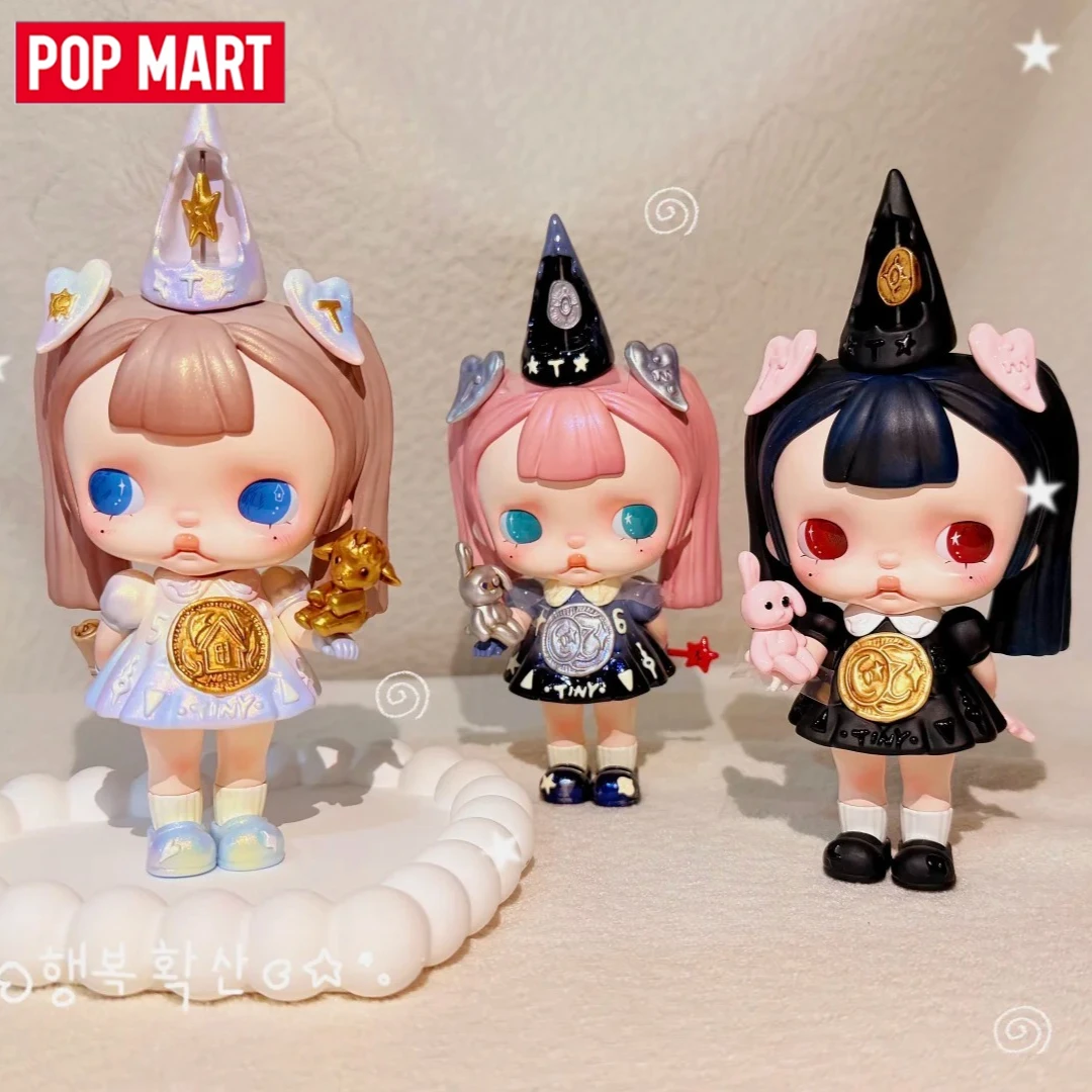  POP MART TINYTINY 코인 백 디멘션 마크 시리즈 액션 피규어 P..