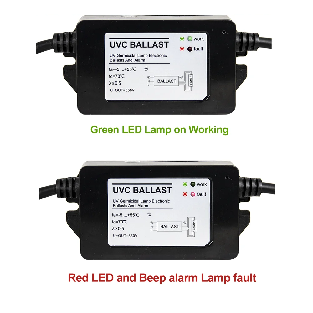 Coronwater UV Lamp Ballast 12W to 16W For Household Water Filter EB-G16 Water Filter Uv Lamp Adaptor