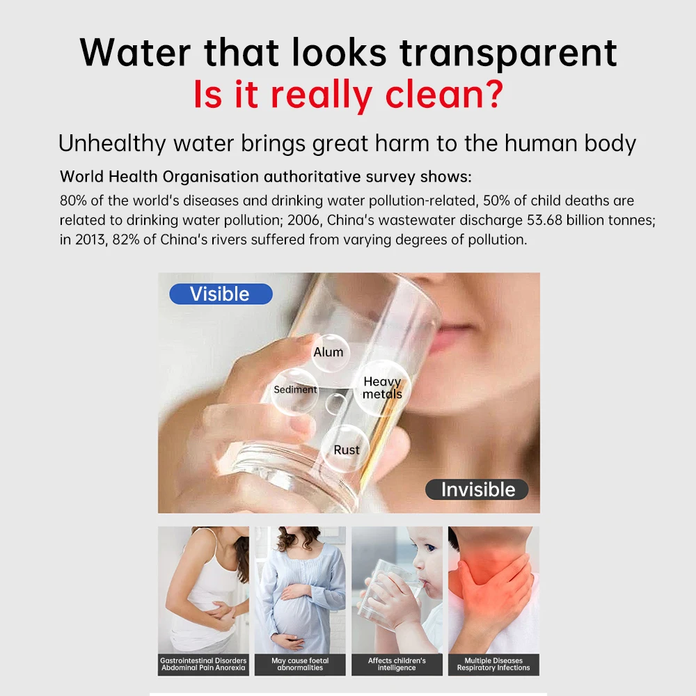 1PC Black Digital Water Quality Tester TDS Meter Range 0 to 9990 Water Purity PPM Tester
