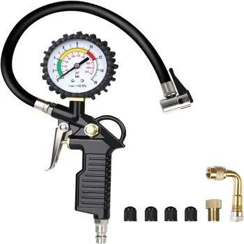 Digital Tire Inflator Gauge 0–220 PSI 1