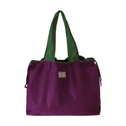 Eco-Friendly Foldable Reusable Shopping Bag (Purple)