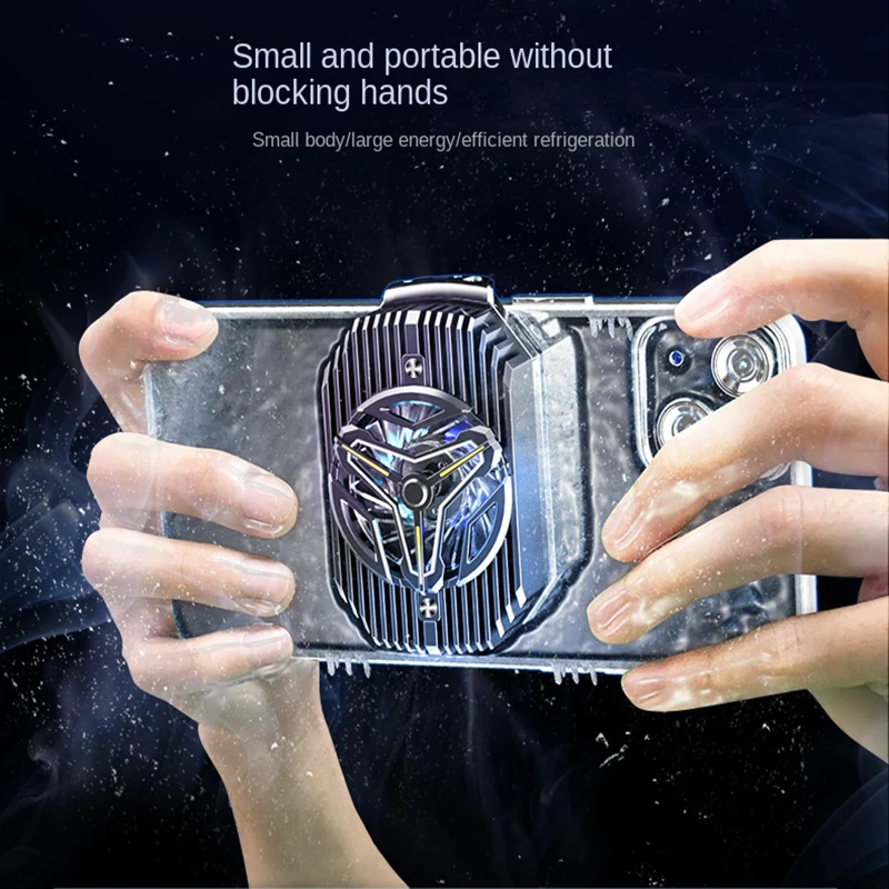 

Portable Mobile Phone Radiator Backpack Cooler portable gaming radiator three-speed cell cooler for android iphone 8 x 11 12 13