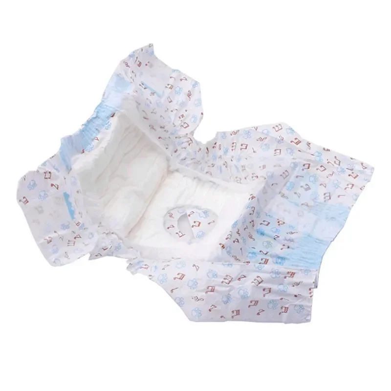 Pet Diapers Dog Diapers Dog Nappies 10PCS/pack Super Absorption Physiological Pants Dog Diapers Dogs Pet Female Dog Cat Disposable Leakproof Nappies Puppy