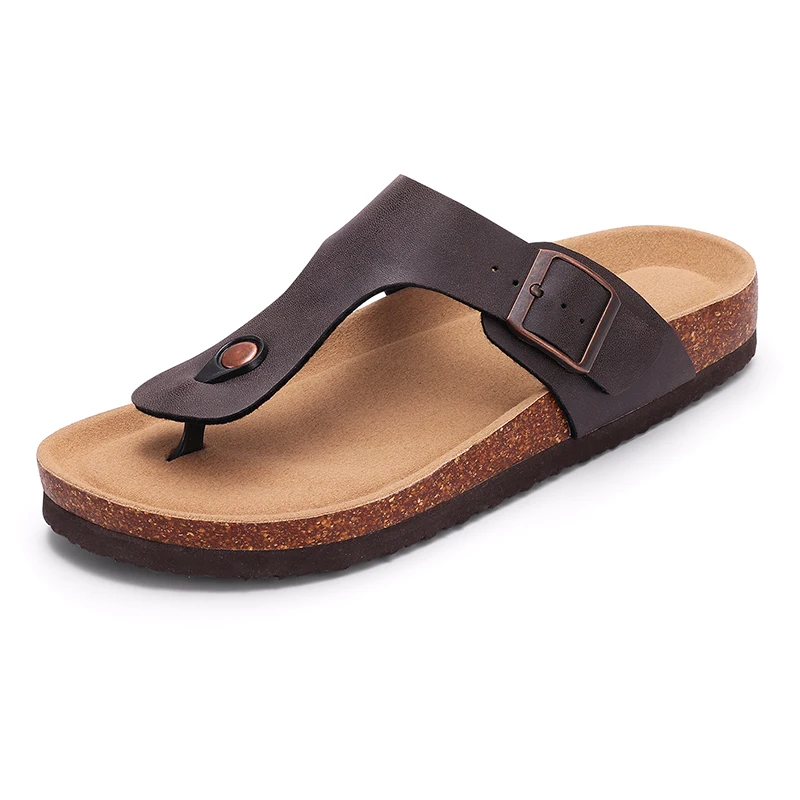 Bebealy Men Flip-flops Summer Flip-flops Fashion Unisex Sandals Casual Beach Sandals Soft Nonslip Ladies Home