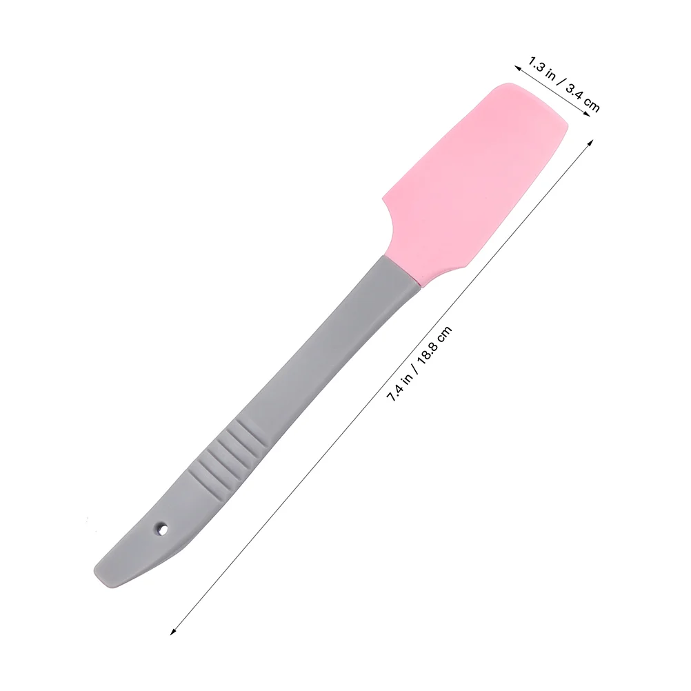 3 Pcs Spatula Silicone Wax Professional Waxing Stick Depilatory Cream Pink Portable Applicator 5