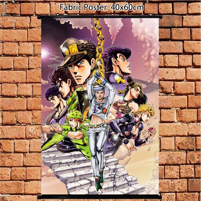 Jojo No Kimyou Na Bouken Kujo Jotaro Kujo Jolyne Fan Ju Im Matte Finish  Poster Paper Print - Animation & Cartoons posters in India - Buy art, film,  design, movie, music, nature