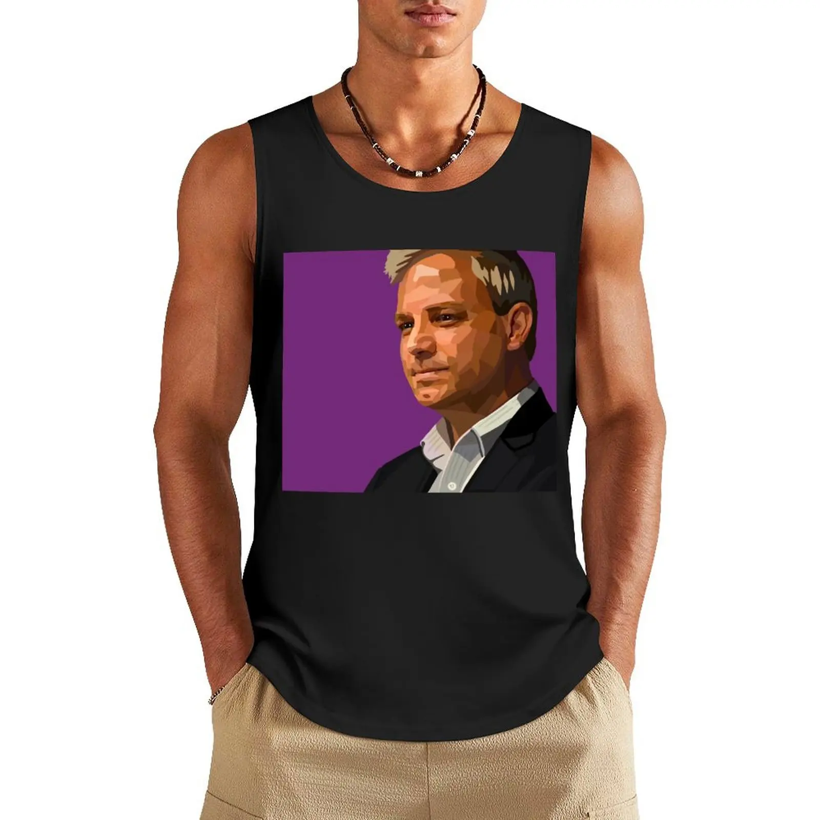 

Prof. Brett Sutton Tank Top Body man clothes for men summer men gym