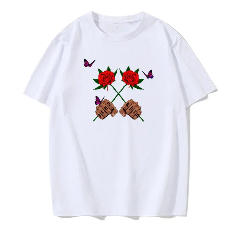 Camiseta con estampado de Eladio Carrion Sauce Boyz Monarca para hombre