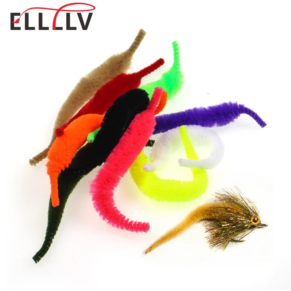 フライマテリアルセット Ellllv 5 ピース/パック 3.5 インチ サイズ S 釣りフライ