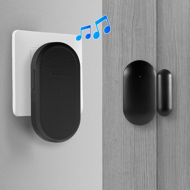 Fuers M558 Doorbell Smart Home Remote Wireless Intelligent Button Security System with Window Door Sensor Burglar 33 Songs 6