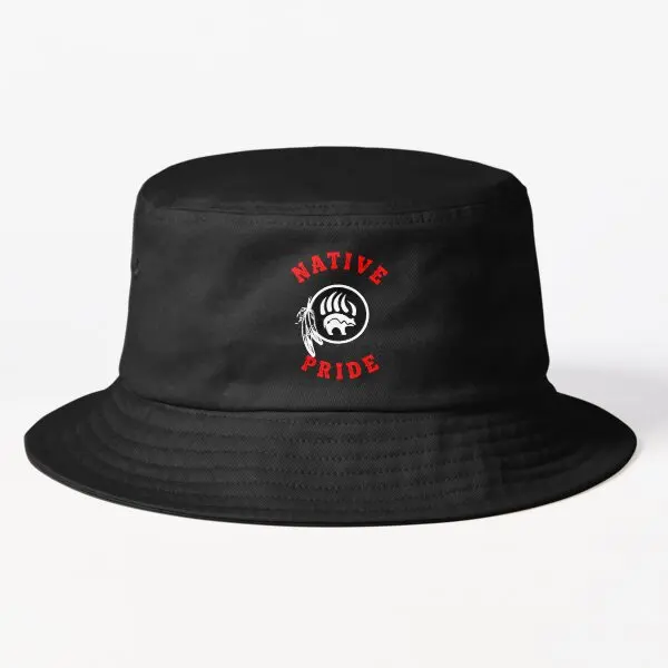 

Native Pride 13 Bear Bucket Hat Bucket Hat Hip Hop Outdoor Sport Sun Spring Black Cheapu Fishermen Boys Fish Caps Solid Color