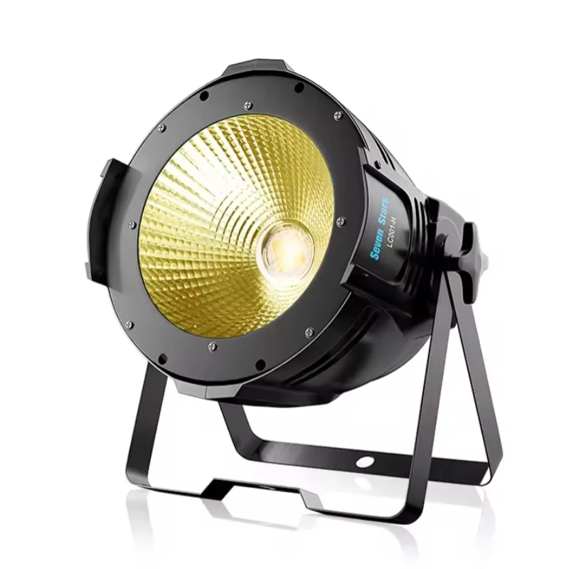 Stage Spotlight COB 100W LED DMX Light Warm/Cold White Spot Light Aurora Lighting for Church Theater Stage Lighting