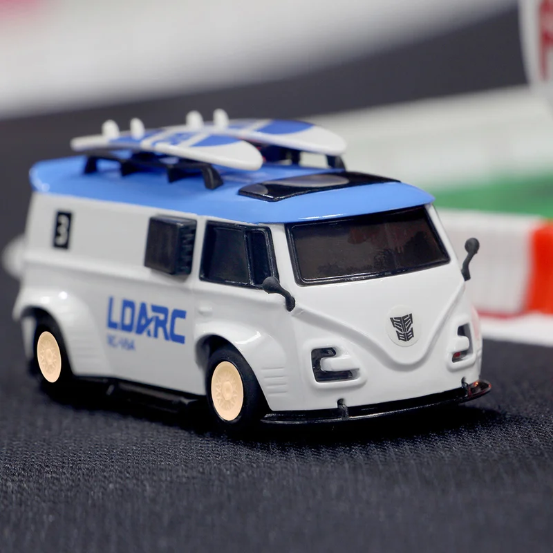 Ldarc Reddian V64 Rtr Remote Control Car 1:64 Mini Miniature Simulation Rc Model Bread Racing Car Desktop Entertainment 5
