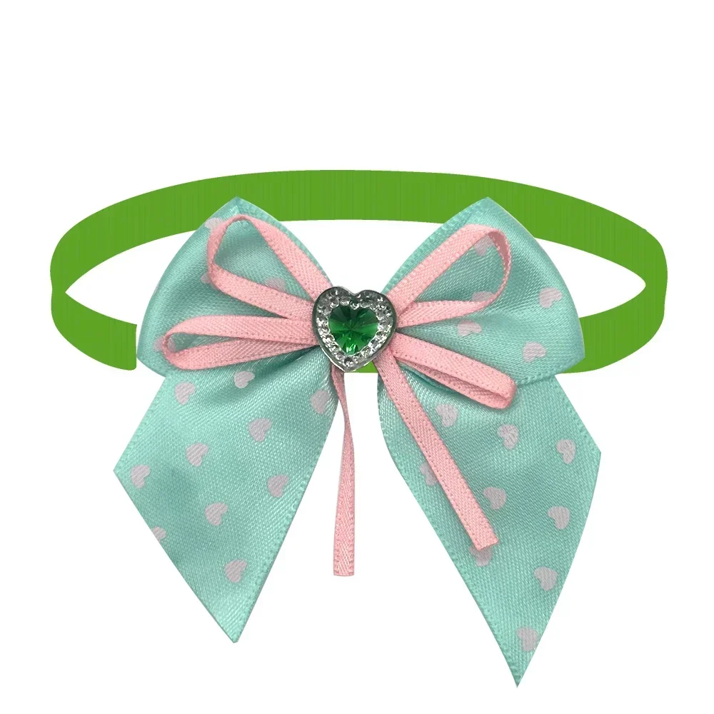 

Samll Dog Day Small Pet Bowties Love Style Tie 50/100ps Grooming Accessories Cat Bow Bowtie Valentine's Supplies