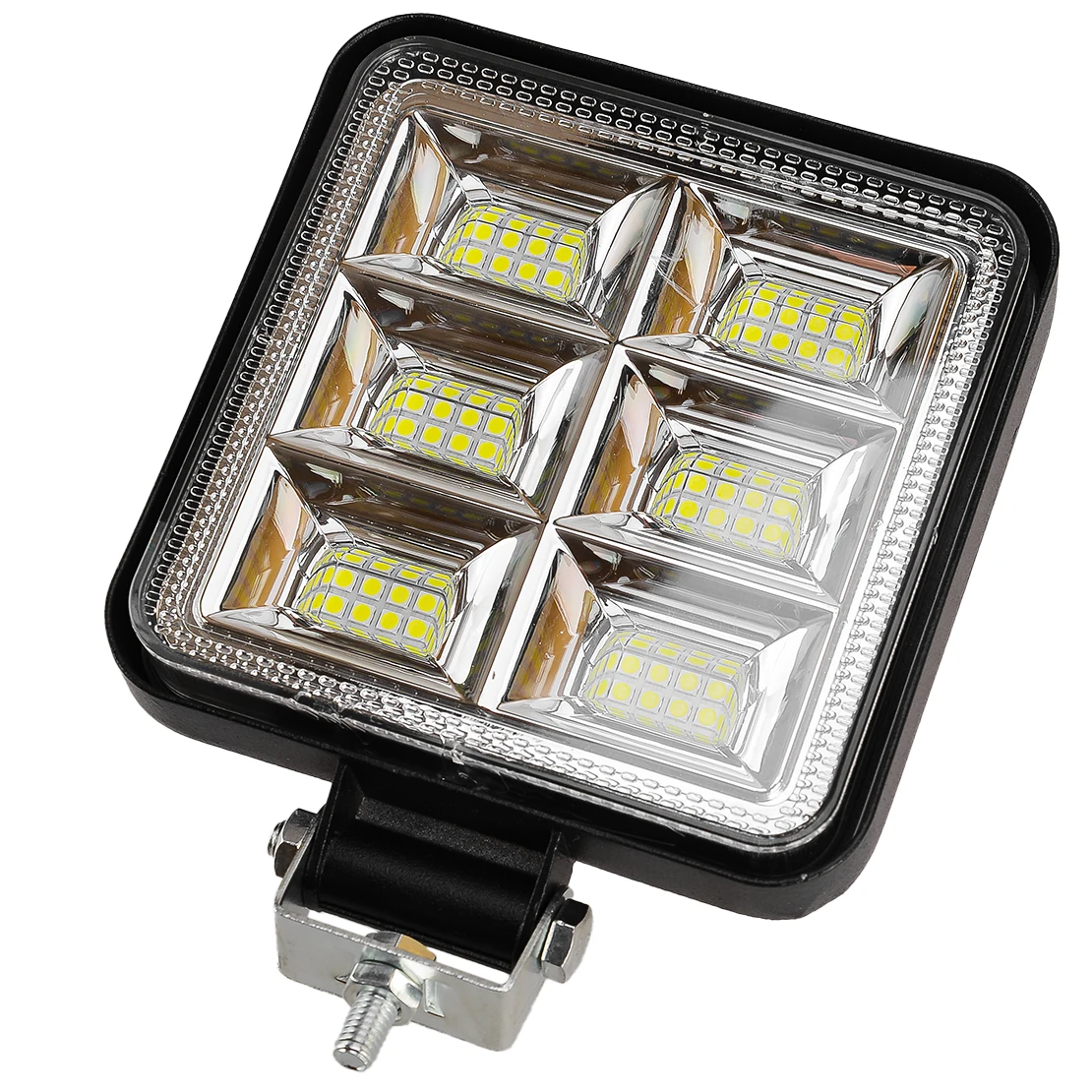 

Квадратная 4-дюймовая белая искусственная лампа для прожектора, универсальная лампа для автомобиля, грузовика, внедорожника, фургона