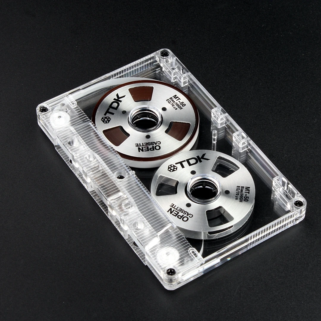 Diy Homemade Audio Gravação Cassette Tape Alumínio Reel 46 Min Blank - Image 2