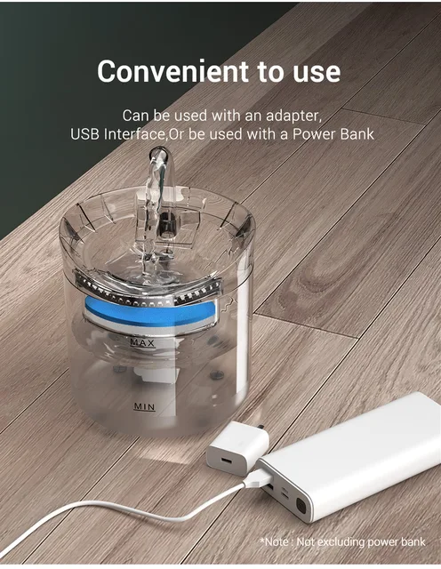 Automatic Cat Water Fountain 5