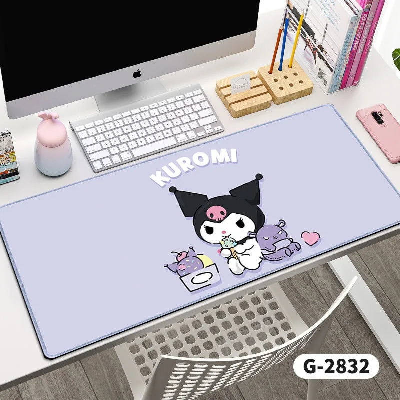 thumbnail image 1 of Alfombrilla de ratón grande MINISO Sanrio Kuromi, alfombrilla de ratón para gamer, alfombrilla de ratón para teclado, alfombrilla antideslizante para juegos, alfombrilla para escritorio de oficina y o, 1 of 5