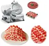 10 Inch Meat Slicing Machine Semi-automatic Meat Slicer Commercial Meat Grinder Chopper 1
