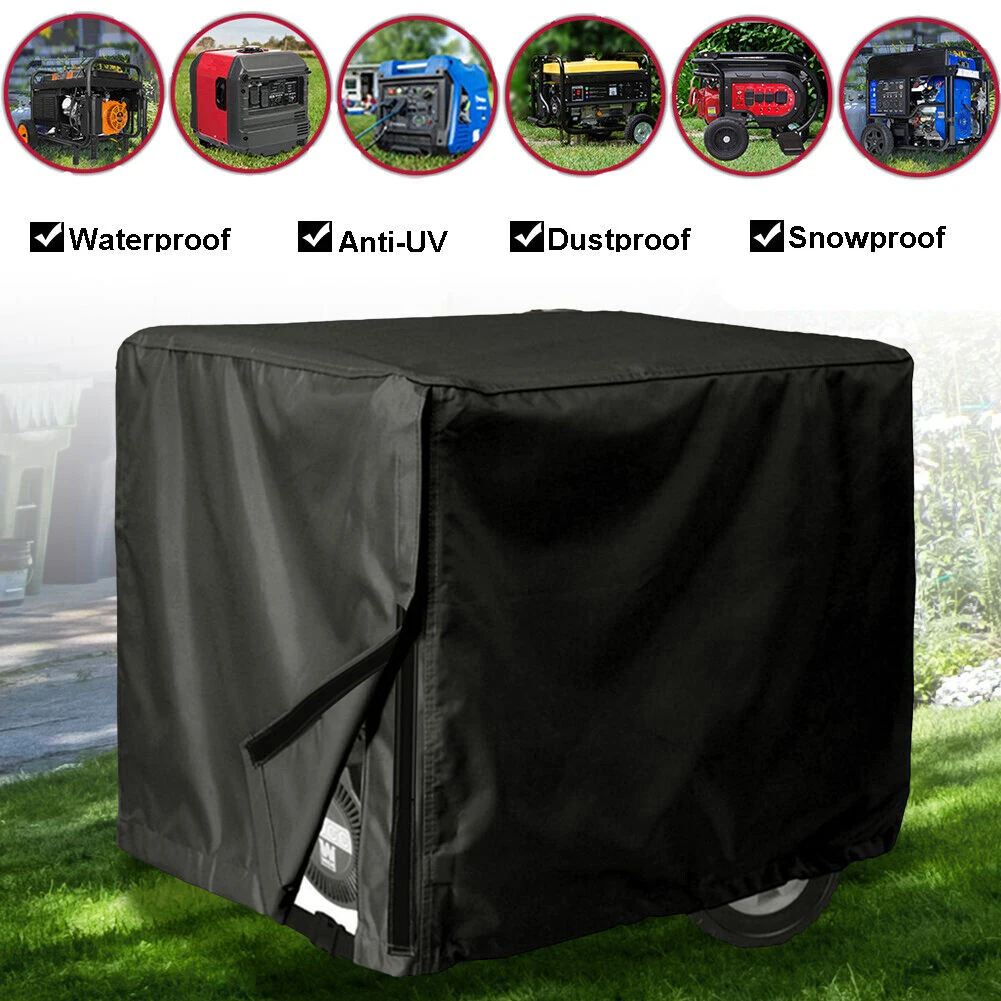 Description Picture 3 of item1pcs Generator Cover 210D Oxford Cloth Waterproof Coating For Protecting Generator For Yard Garden -Generator -Accessories