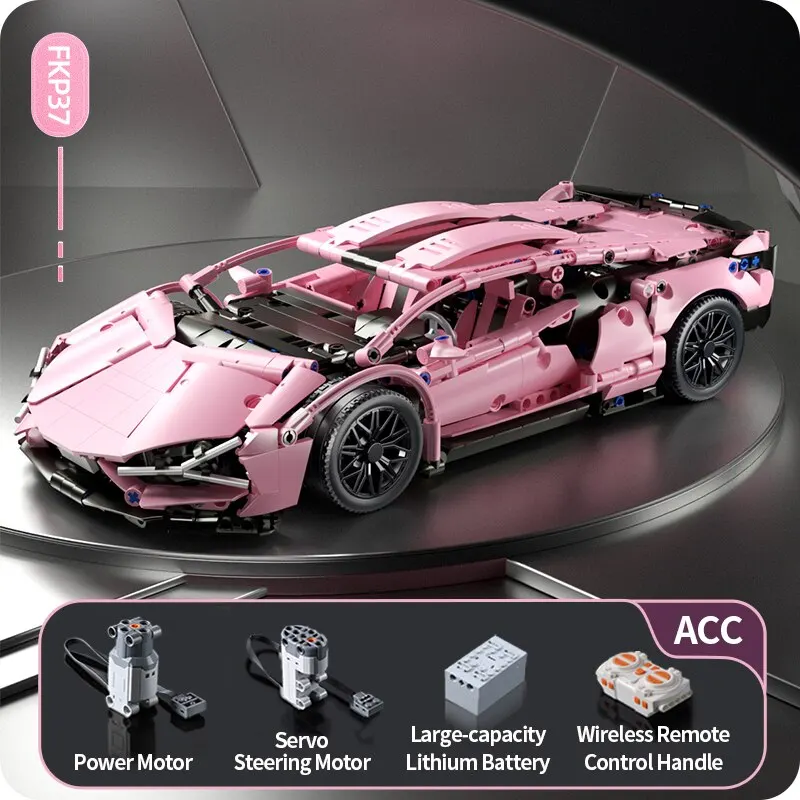 テクニカルレーシングスポーツカー1280個モデルビルディング