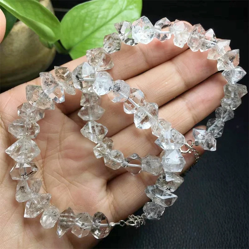 AAA+ Exclusive Gorgeous Herkimer Diamond Quartz Stone Bracelet For Unisex  Best Gift For Her