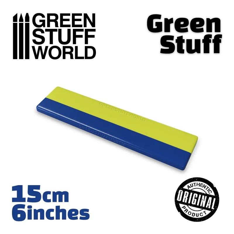 Green Stuff World Green/Brown Stuff Stucco Tape, Milliput Epossidico Scolpire Stucco, Procreare Stucco Per La Modellazione Di Riparazione