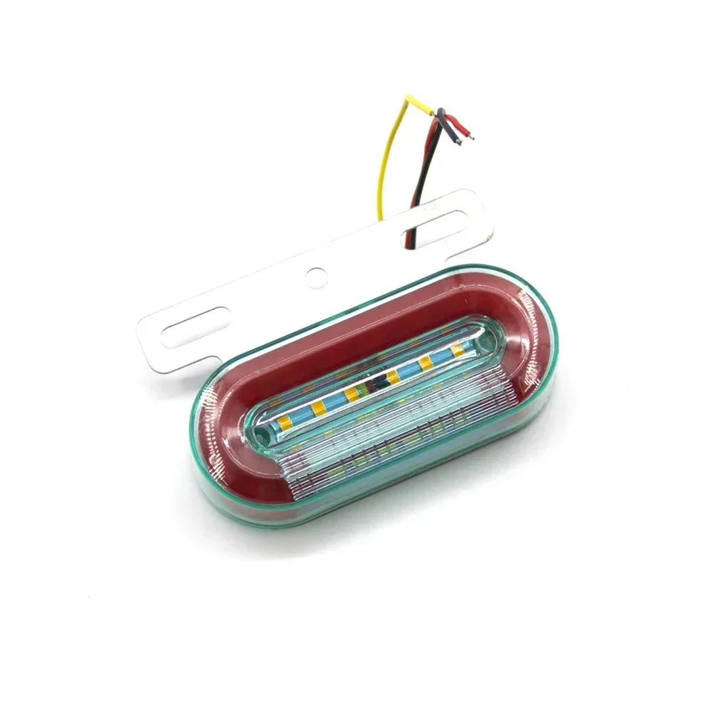 ATVOV 6PCS 12V 24V LED Car Truck Side Marker Light External Tail Warning Signal Indicator Lamp Trailer Lorry Boat Bus 3 Modes