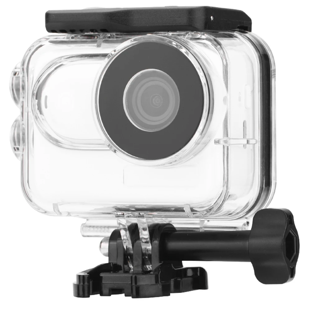 브래킷 액세서리가 있는 다이빙 보호 상자, 수중 커버, 내압 수중 하우징 케이스, Insta360 GO3 용, 60m
