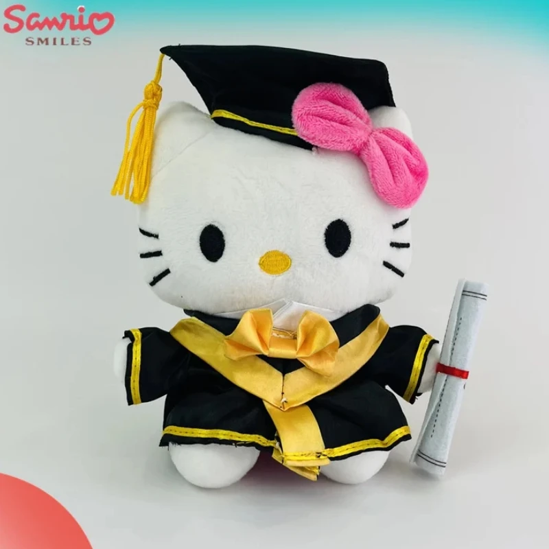 

Новинка Sanrio аниме Выпускной сезон Хелло Китти плюшевые игрушки Мультяшные мягкие наполненные куклы Декор для комнаты игрушки для детей Подарки