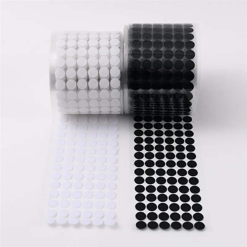 Dot Sticker Self Adhesive Fastener Hook and Loop Tape 10/15/20/30mm Belcro Adhesivo Strong Glue Sticker Doule Side Tape